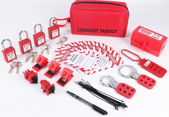 Lockout tagout kits LOTO Standard kit for OSHA compliance